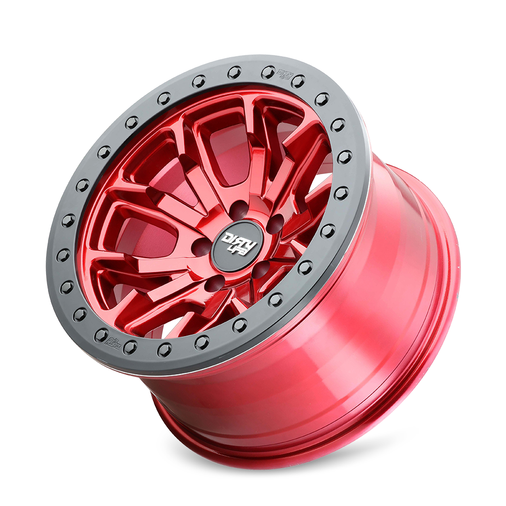 DIRTY LIFE DT-1 9303 CRIMSON CANDY RED 17X9 5-139.7 -12MM 108MM