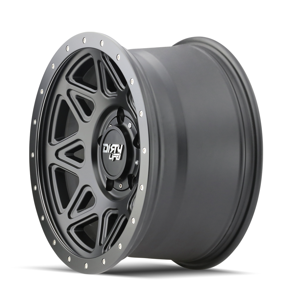 DIRTY LIFE THEORY 9305 SATIN BLACK 16X8 6-120 0MM 66.9MM