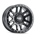 DIRTY LIFE CANYON PRO 9309 SATIN BLACK 17X9 5-127 -38MM 71.5MM