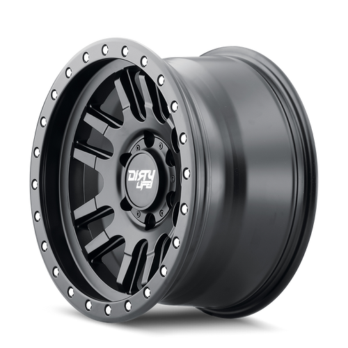 DIRTY LIFE CANYON PRO 9309 SATIN BLACK 17X9 6-135 0MM 87.1MM