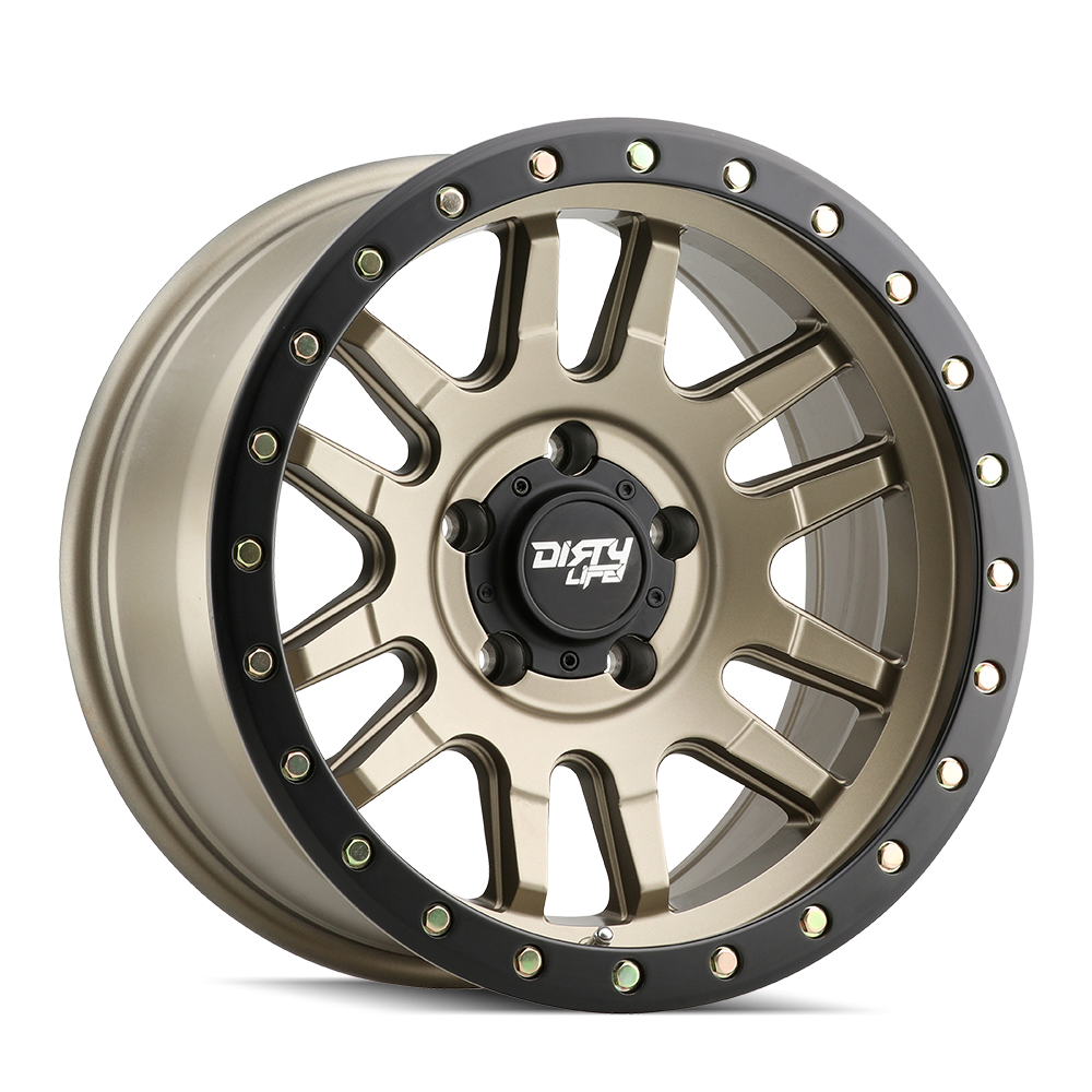 DIRTY LIFE CANYON PRO 9309 SATIN GOLD 17X9 6-139.7 0MM 106MM
