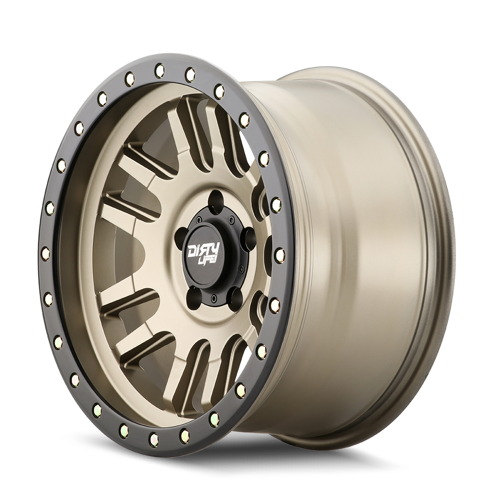 DIRTY LIFE CANYON PRO 9309 SATIN GOLD 17X9 6-139.7 -12MM 106MM
