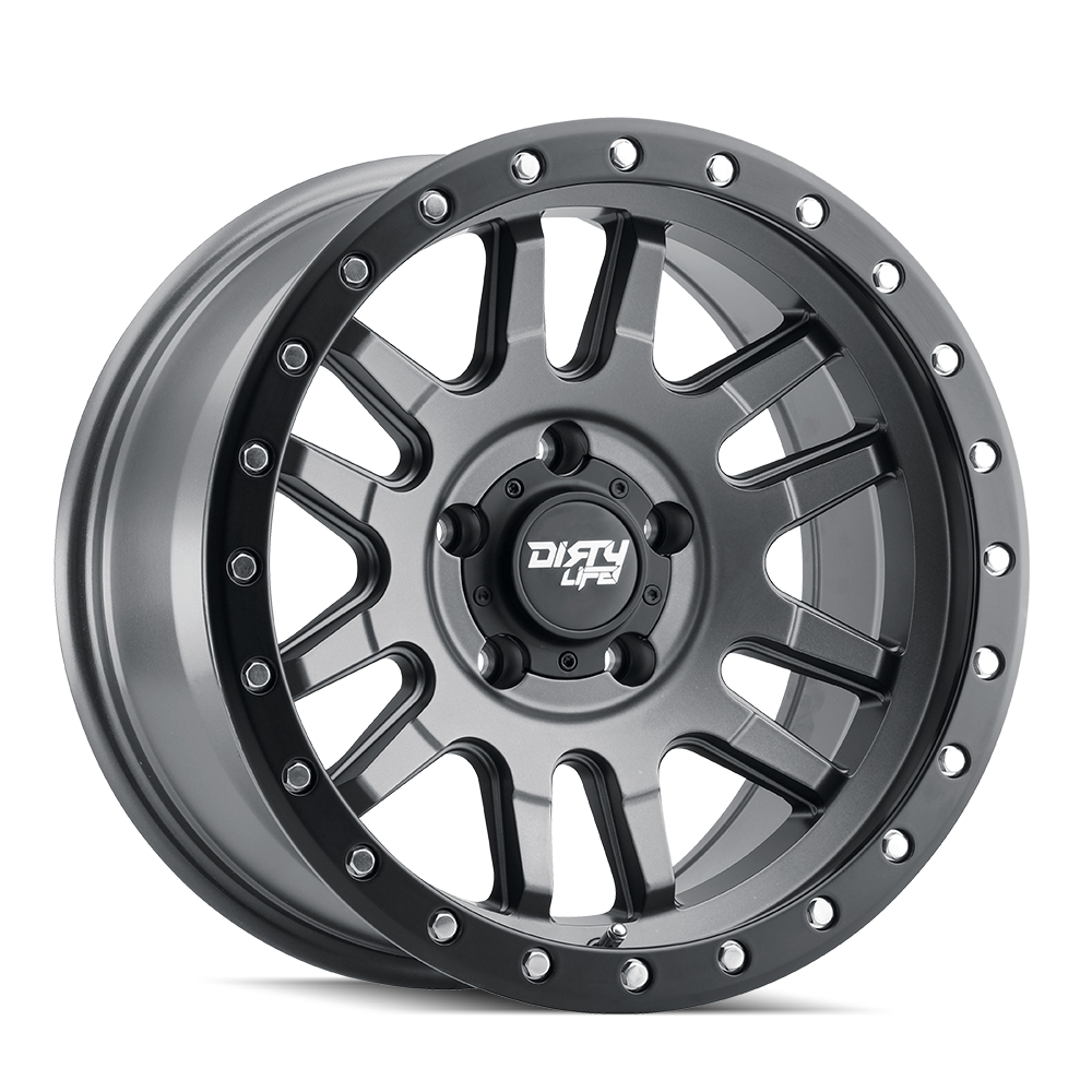 DIRTY LIFE CANYON PRO 9309 SATIN GRAPHITE 17X9 6-139.7 0MM 106MM