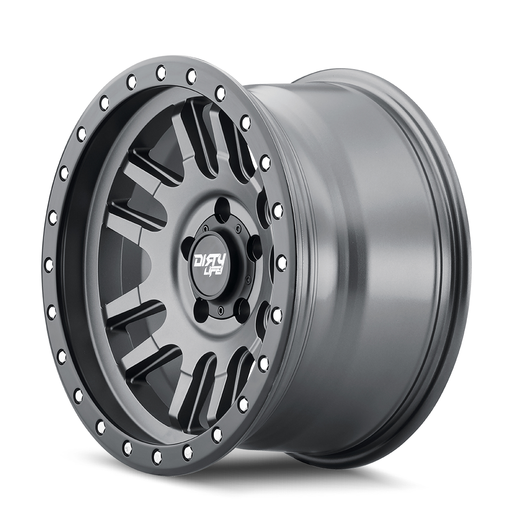 DIRTY LIFE CANYON PRO 9309 SATIN GRAPHITE 17X9 6-139.7 0MM 106MM