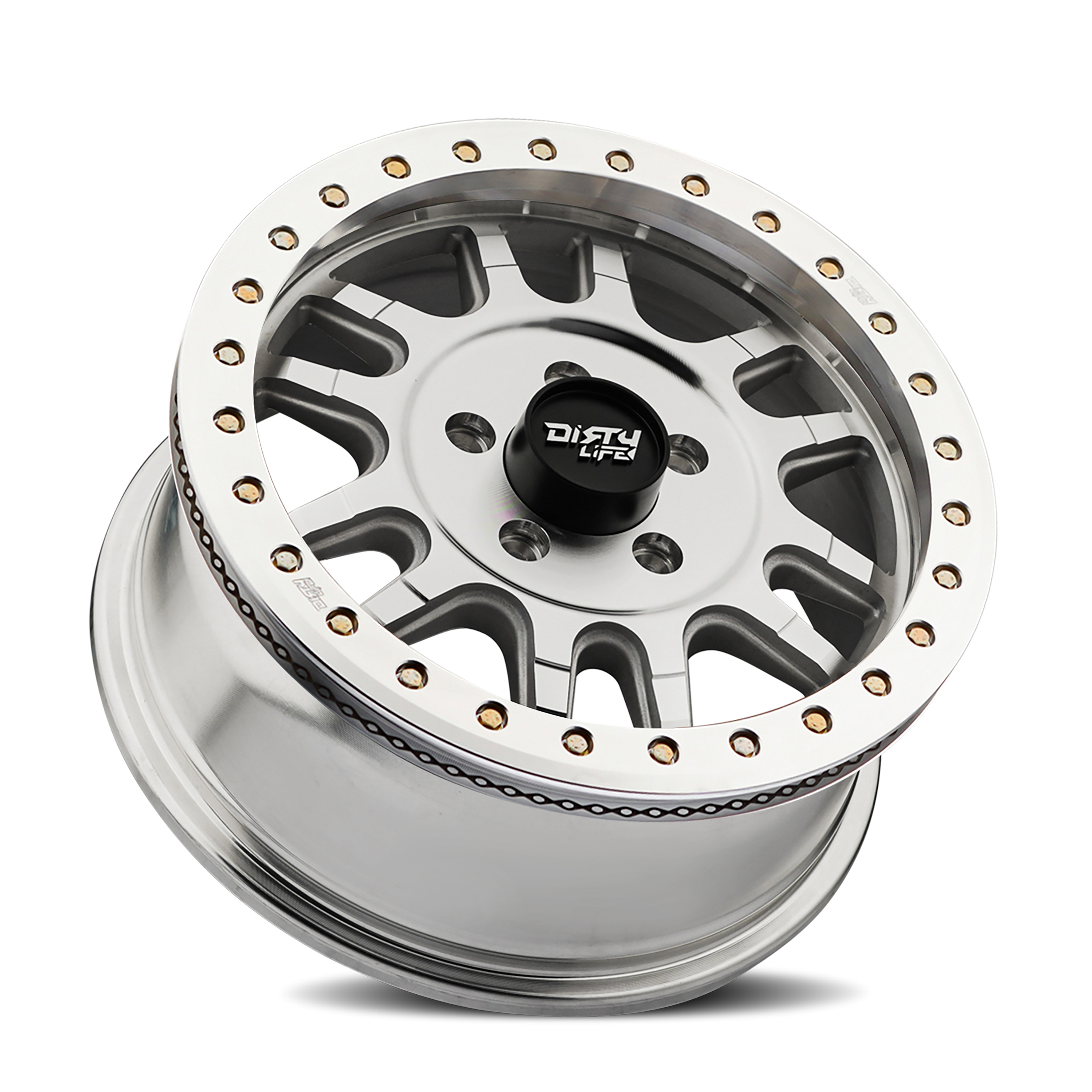 DIRTY LIFE CANYON PRO SXS 9309R MACHINED 15X7 5-114.3 38MM 77MM