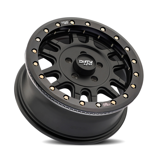 DIRTY LIFE CANYON PRO SXS 9309R MATTE BLACK 15X7 4-137 13MM 106.25MM