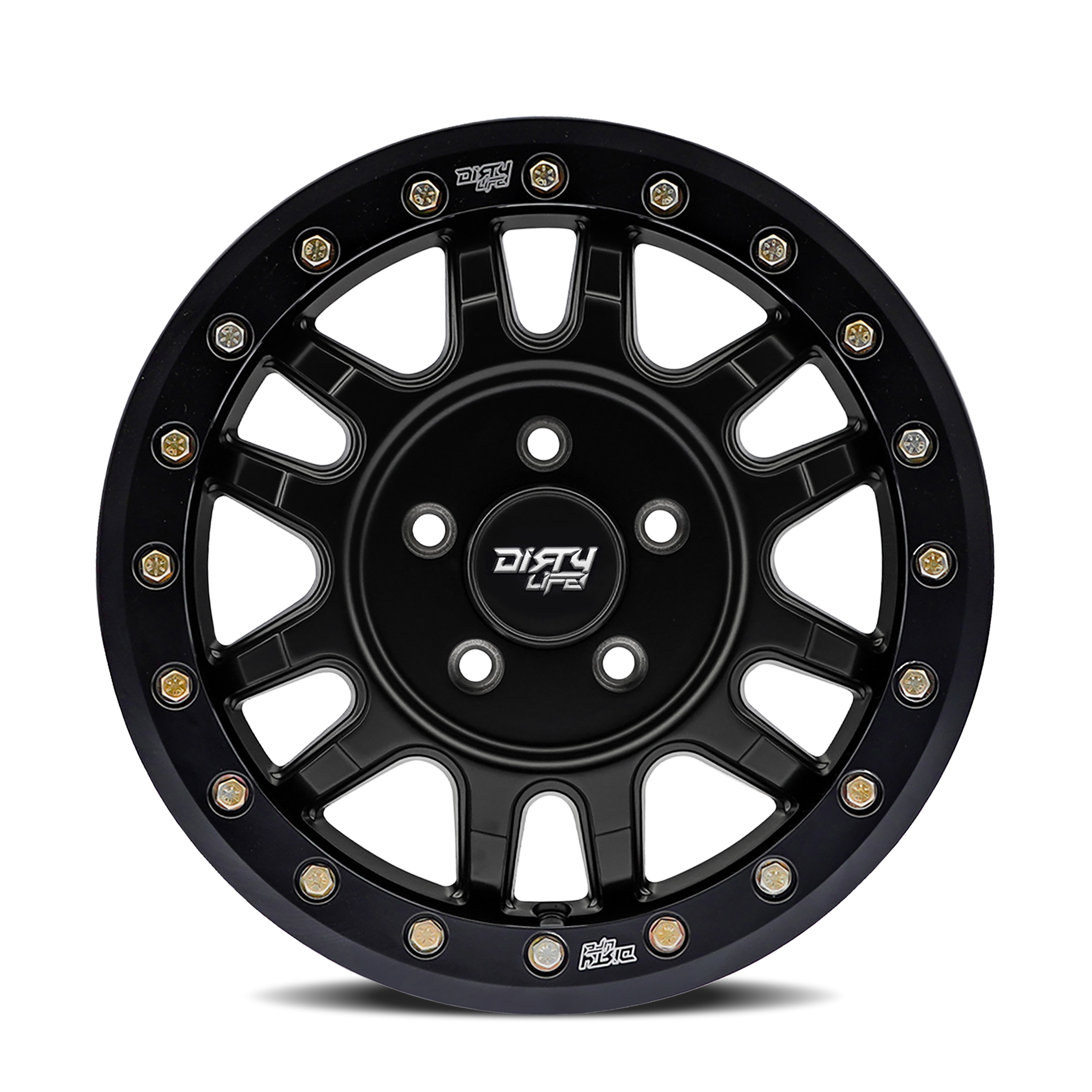 DIRTY LIFE CANYON PRO SXS 9309R MATTE BLACK 15X7 4-137 13MM 106.25MM
