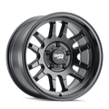 DIRTY LIFE CANYON 9310 MATTE BLACK 17X9 6-139.7 -12MM 106MM