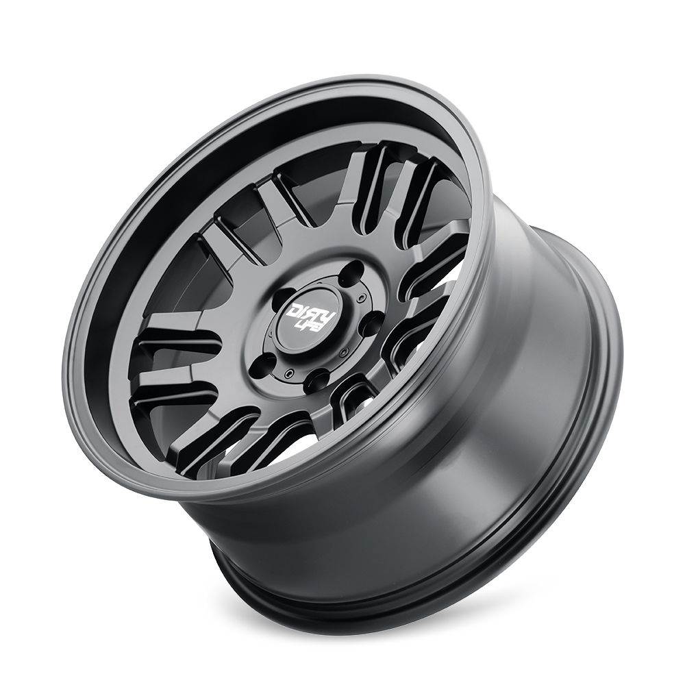 DIRTY LIFE CANYON 9310 MATTE BLACK 17X9 6-135 0MM 87.1MM