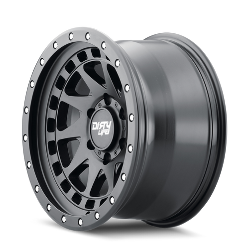DIRTY LIFE ENIGMA PRO 9311 SATIN BLACK 17X9 6-139.7 -12MM 106MM