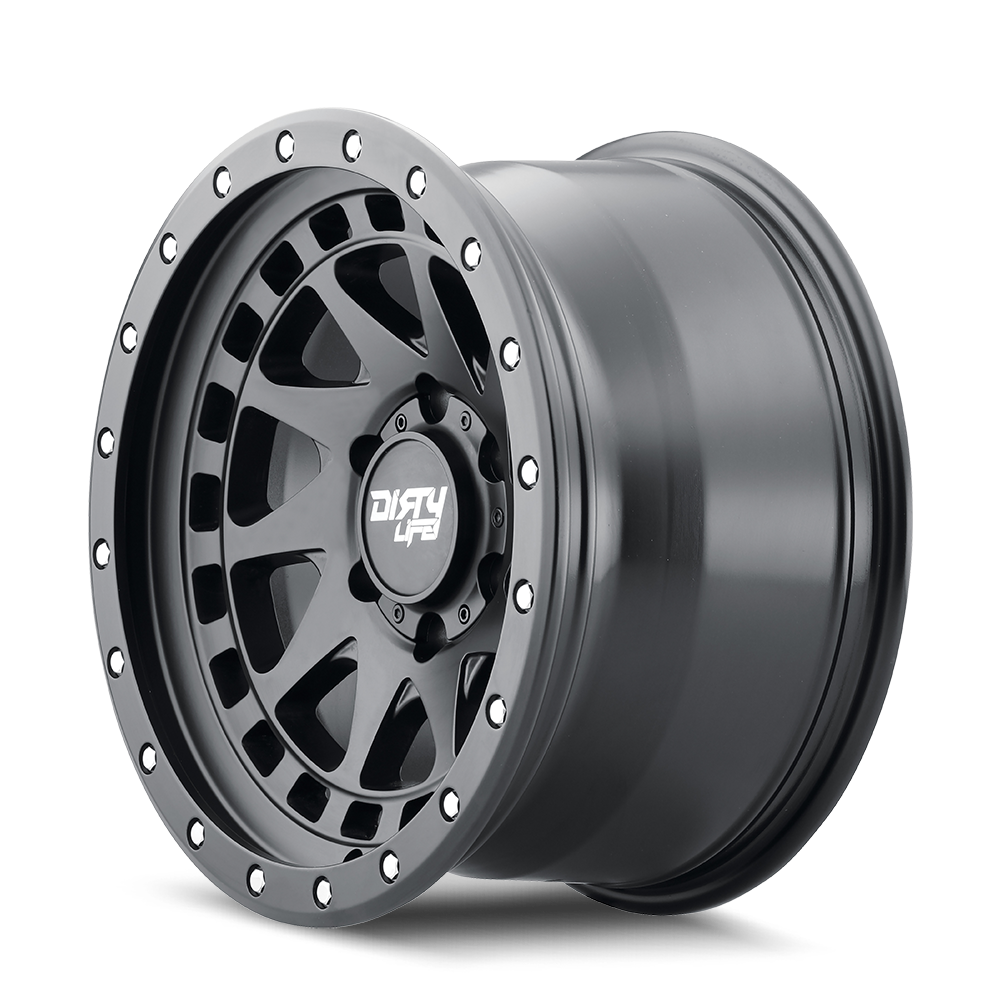 DIRTY LIFE ENIGMA PRO 9311 MATTE BLACK 17X9 5-127 -38MM 71.5MM