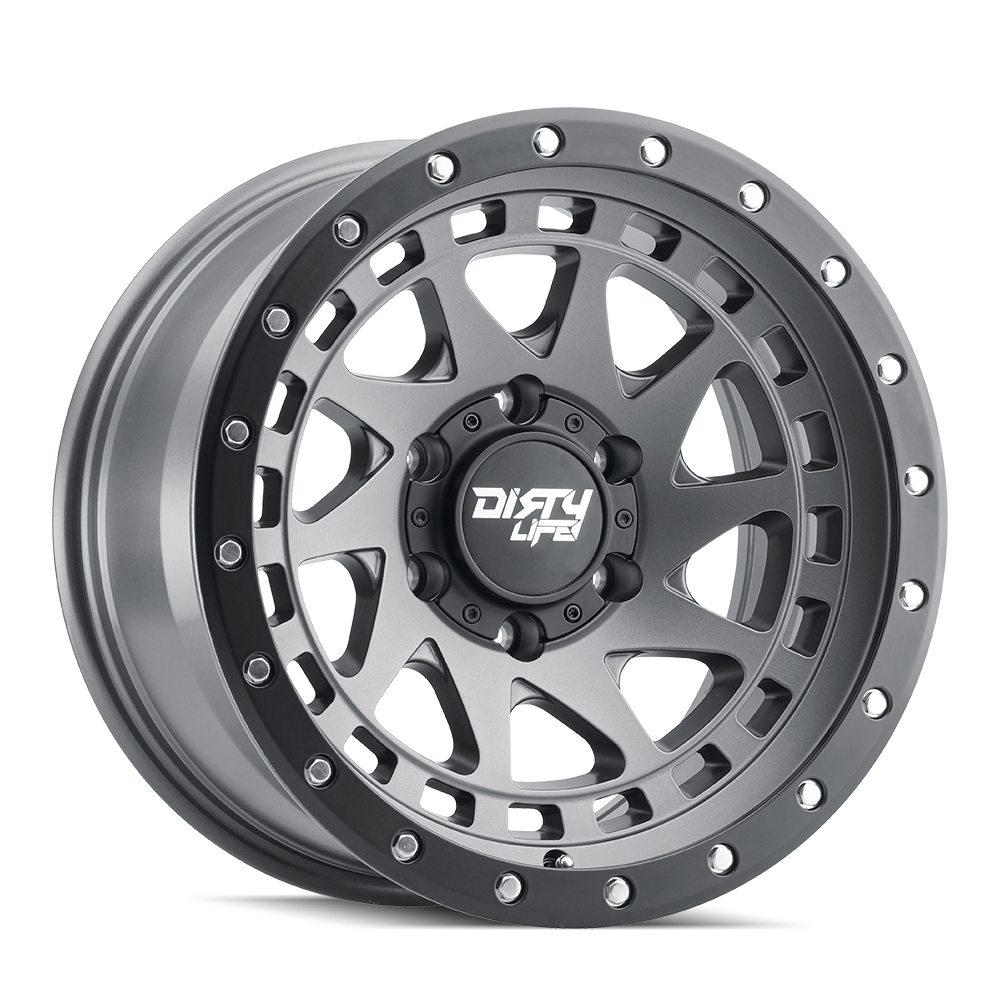 DIRTY LIFE ENIGMA PRO 9311 SATIN GRAPHITE 17X9 5-127 -38MM 71.5MM
