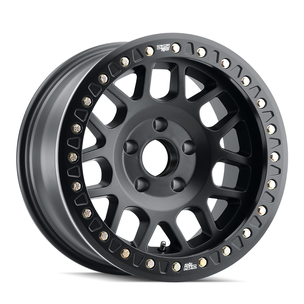 DIRTY LIFE MESA RACE 9312 MATTE BLACK 17X9 8-165.1 -12MM 130.8MM