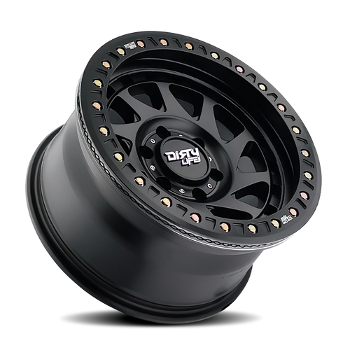 DIRTY LIFE ENIGMA RACE 9313 MATTE BLACK 17X9 6-139.7 -38MM 106MM