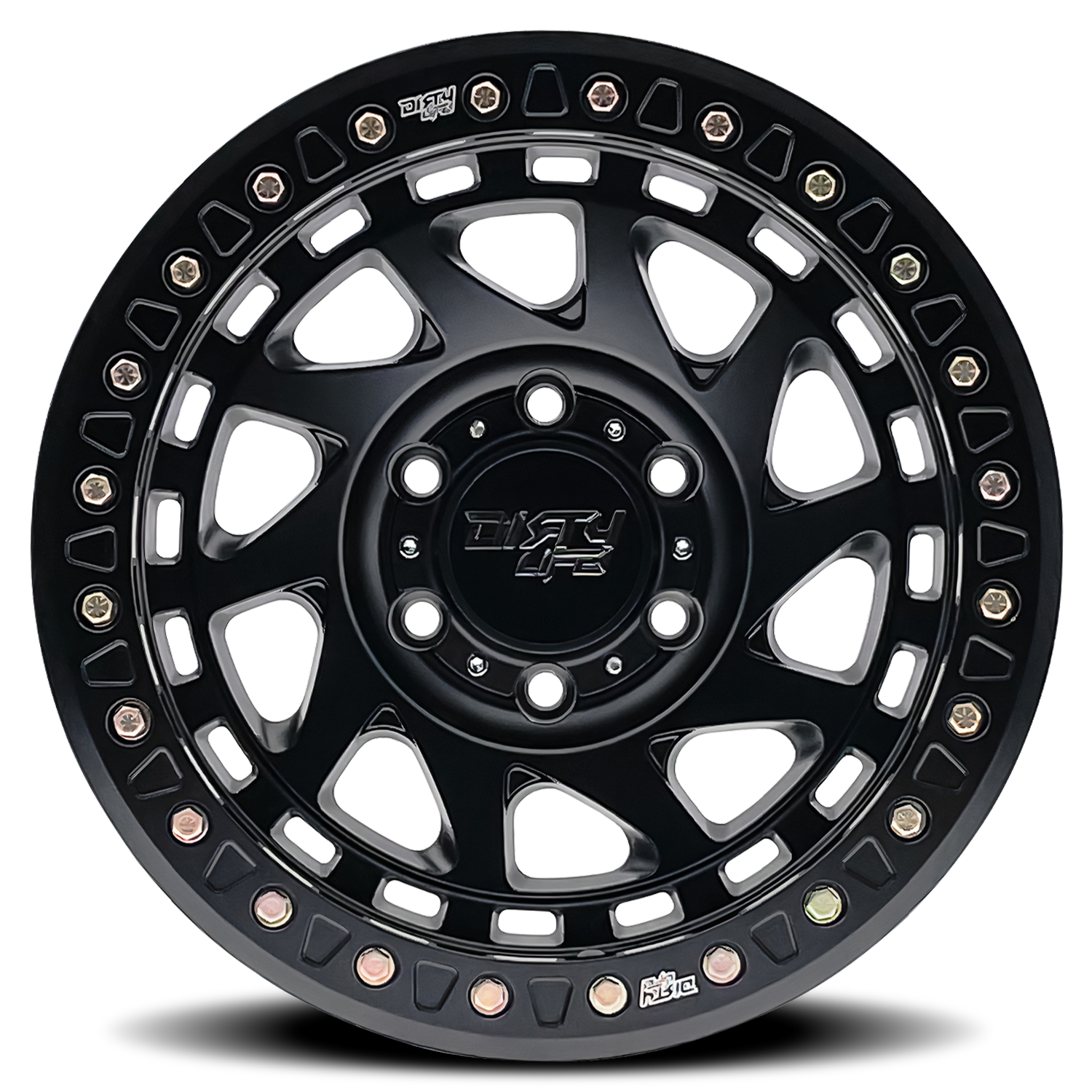 DIRTY LIFE ENIGMA RACE 9313 MATTE BLACK 17X9 6-139.7 -38MM 106MM