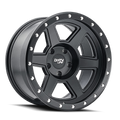DIRTY LIFE COMPOUND 9315 MATTE BLACK 20X9 6-135 -12MM 87.1MM
