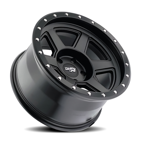 DIRTY LIFE COMPOUND 9315 MATTE BLACK 17X9 5-127 -12MM 78.1MM