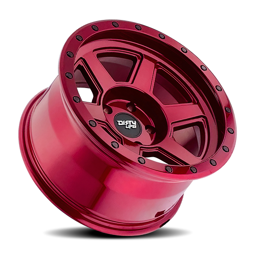 DIRTY LIFE COMPOUND 9315 GLOSS CRIMSON CANDY RED 17X9 5-127 -38MM 78.1MM