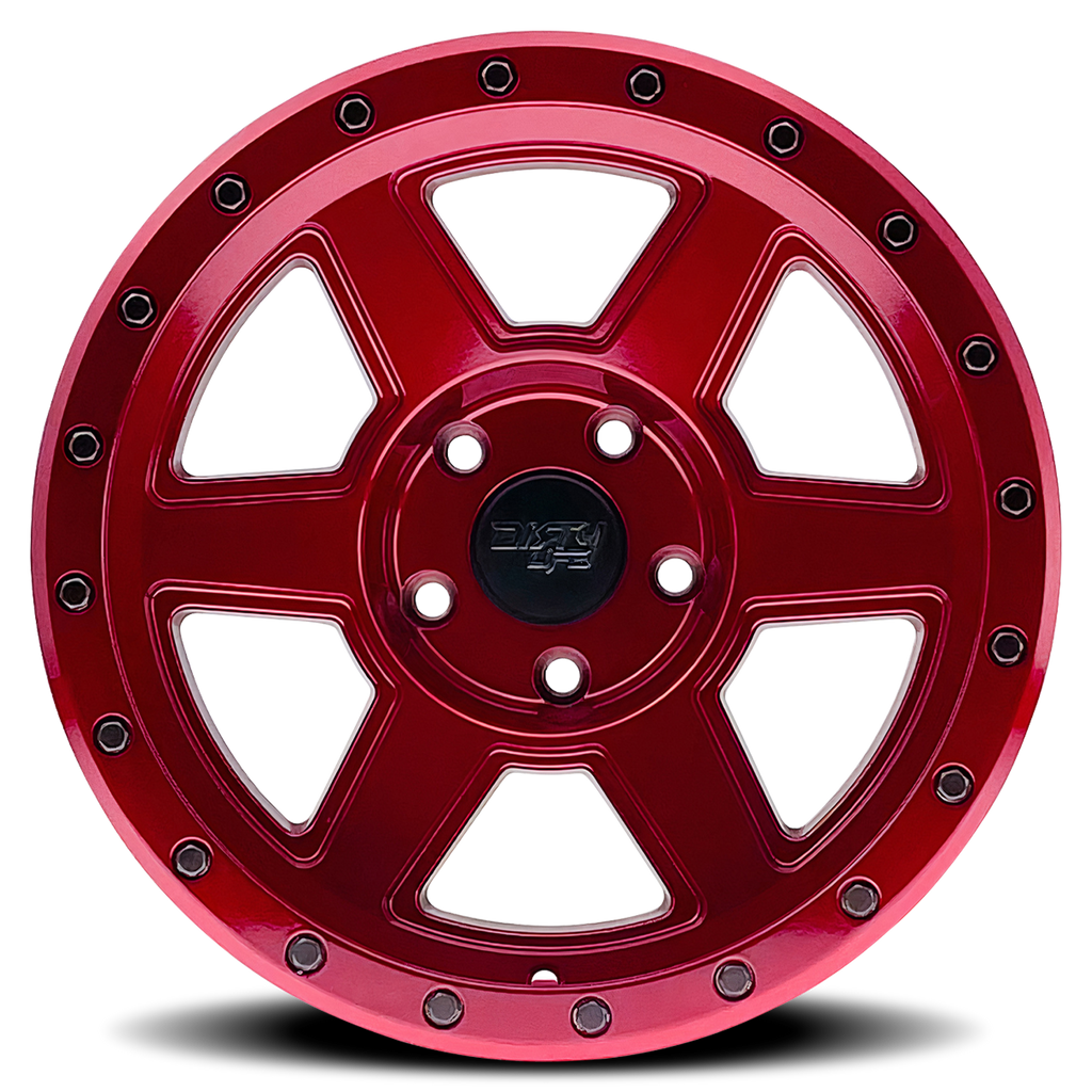 DIRTY LIFE COMPOUND 9315 CRIMSON CANDY RED 18X9 5-127 -12MM 78.1MM