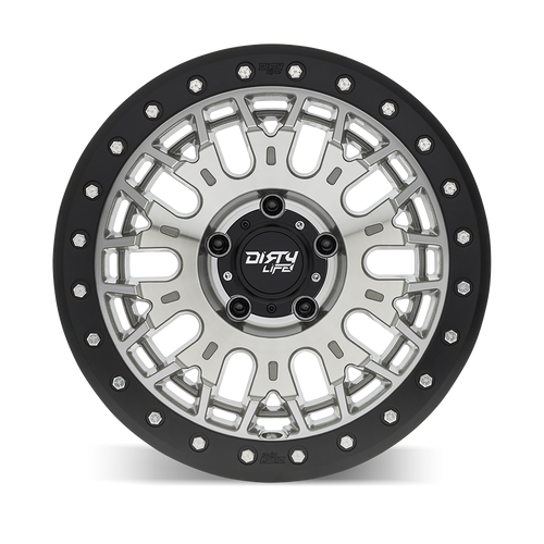 DIRTY LIFE DT-3 9317 MACHINED 17X9 5-127 -38MM 78.1MM