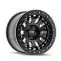 DIRTY LIFE DT-3 9317 SATIN BLACK 17X9 5-127 -38MM 78.1MM