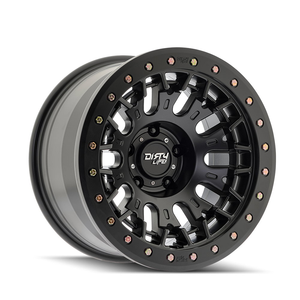 DIRTY LIFE DT-3 9317 SATIN BLACK 17X9 5-127 -12MM 78.1MM