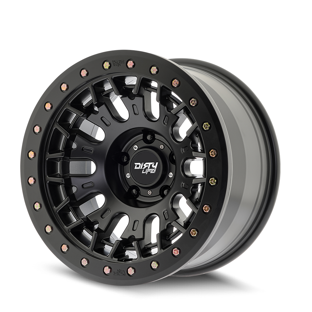 DIRTY LIFE DT-3 9317 SATIN BLACK 17X9 5-127 -12MM 78.1MM