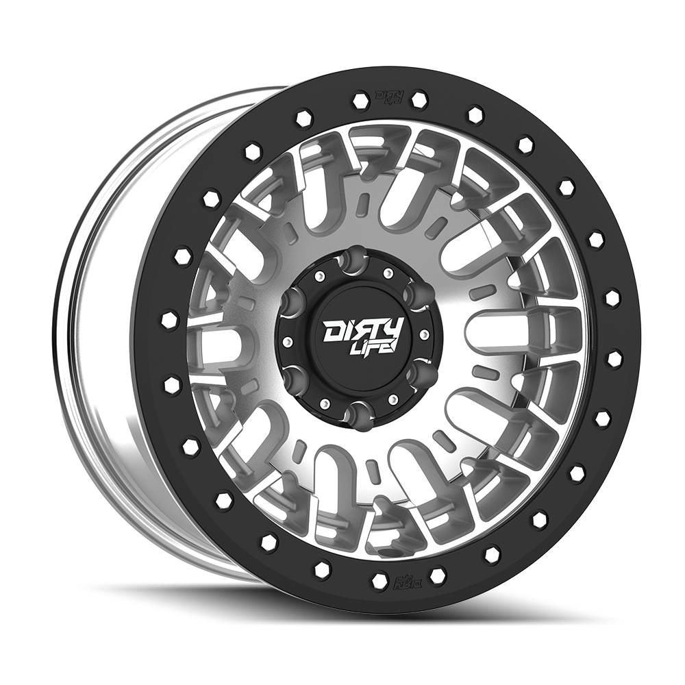 DIRTY LIFE DT-3 9317 MACHINED 17X9 6-139.7 -12MM 106MM