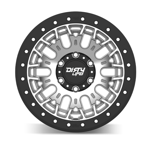 DIRTY LIFE DT-3 9317 MACHINED 17X9 6-139.7 -12MM 106MM