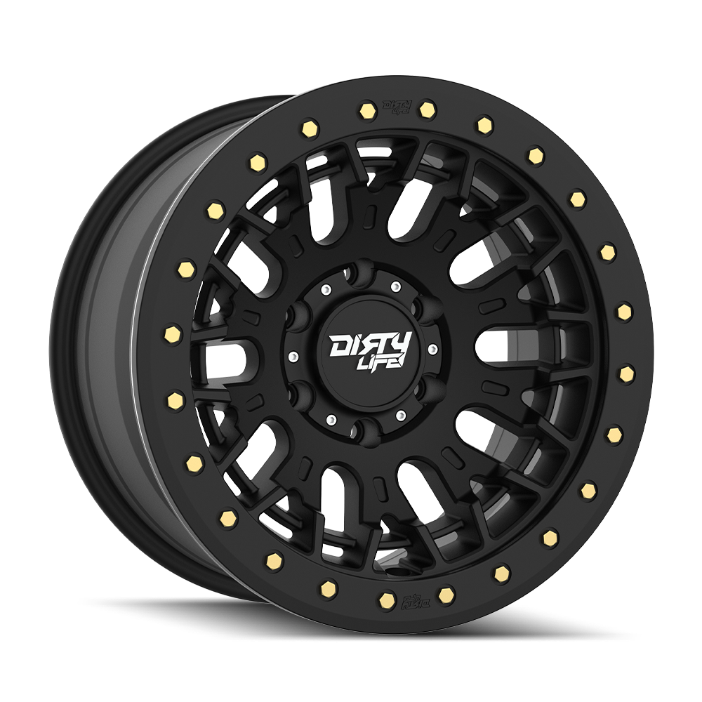 DIRTY LIFE DT-3 9317 SATIN BLACK 17X9 6-139.7 -12MM 106MM