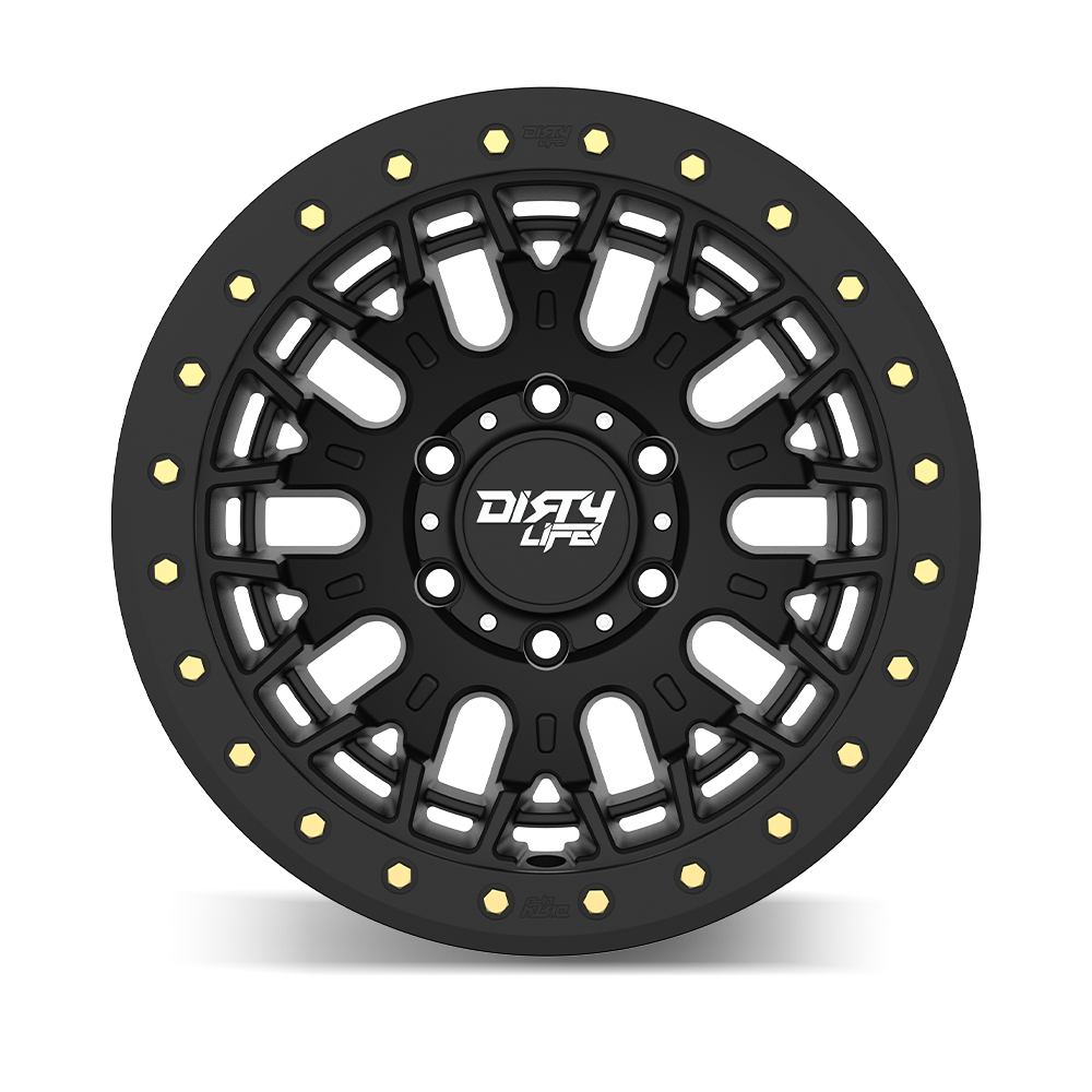 DIRTY LIFE DT-3 9317 SATIN BLACK 17X9 6-139.7 -12MM 106MM