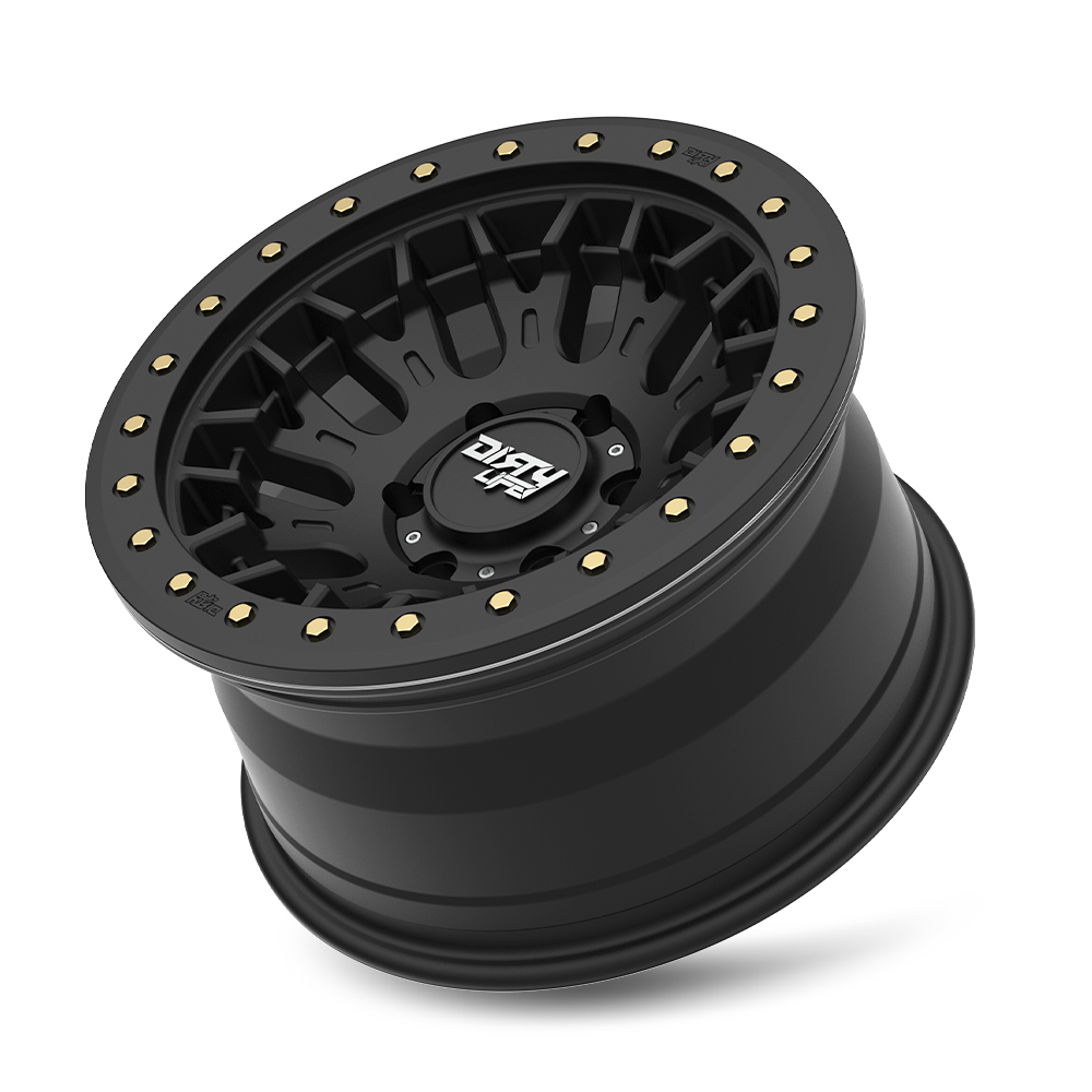 DIRTY LIFE DT-3 9317 SATIN BLACK 17X9 6-139.7 -12MM 106MM