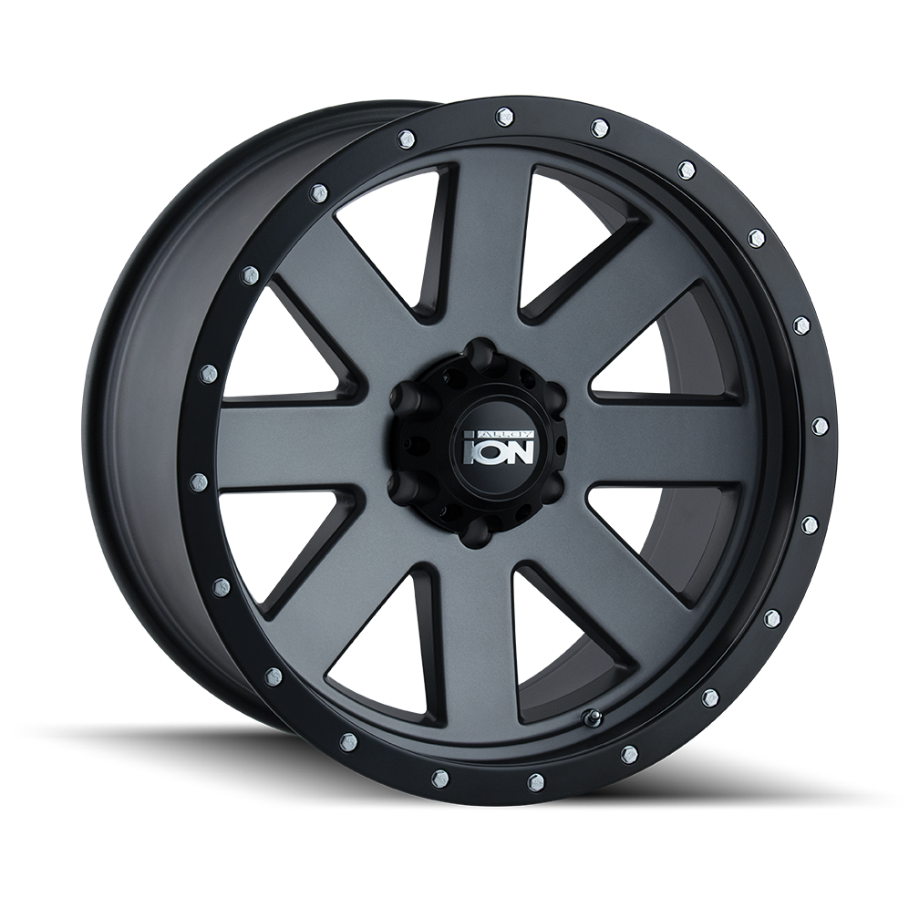 ION 134 MATTE GUNMETAL 17X8.5 5-127 -6MM 83.82MM
