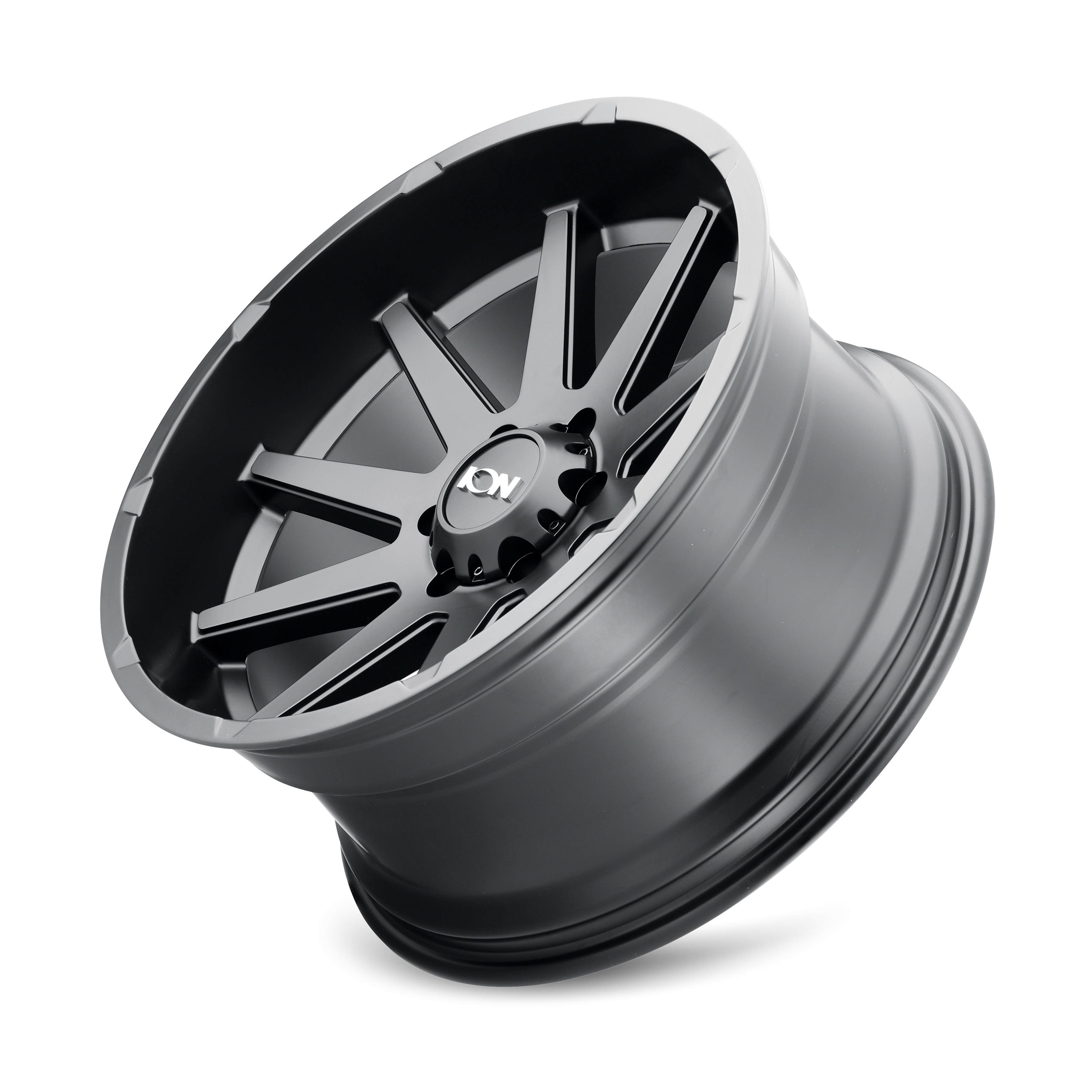 ION 143 MATTE BLACK 18X9 6-135 25MM 87.1MM