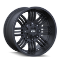 ION 144 MATTE BLACK 20X9 6-135/6-139.7 0MM 106MM
