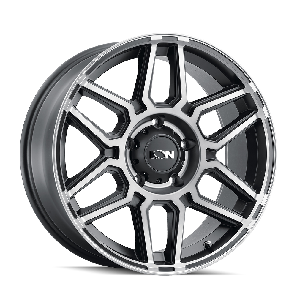ION 146 MATTE BLACK MACHINED WITH DARK 20X9 6-139.7 0MM 106MM