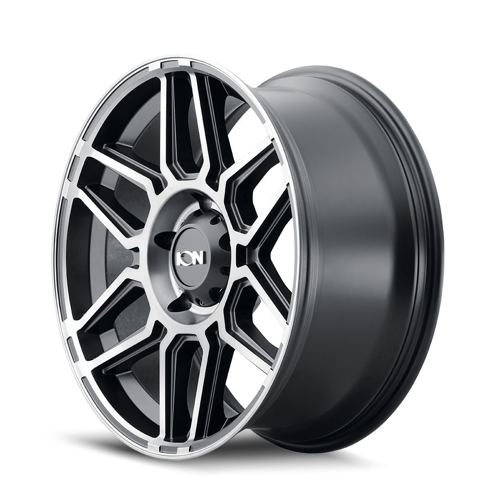 ION 146 MATTE BLACK MACHINED WITH DARK 20X9 6-139.7 0MM 106MM