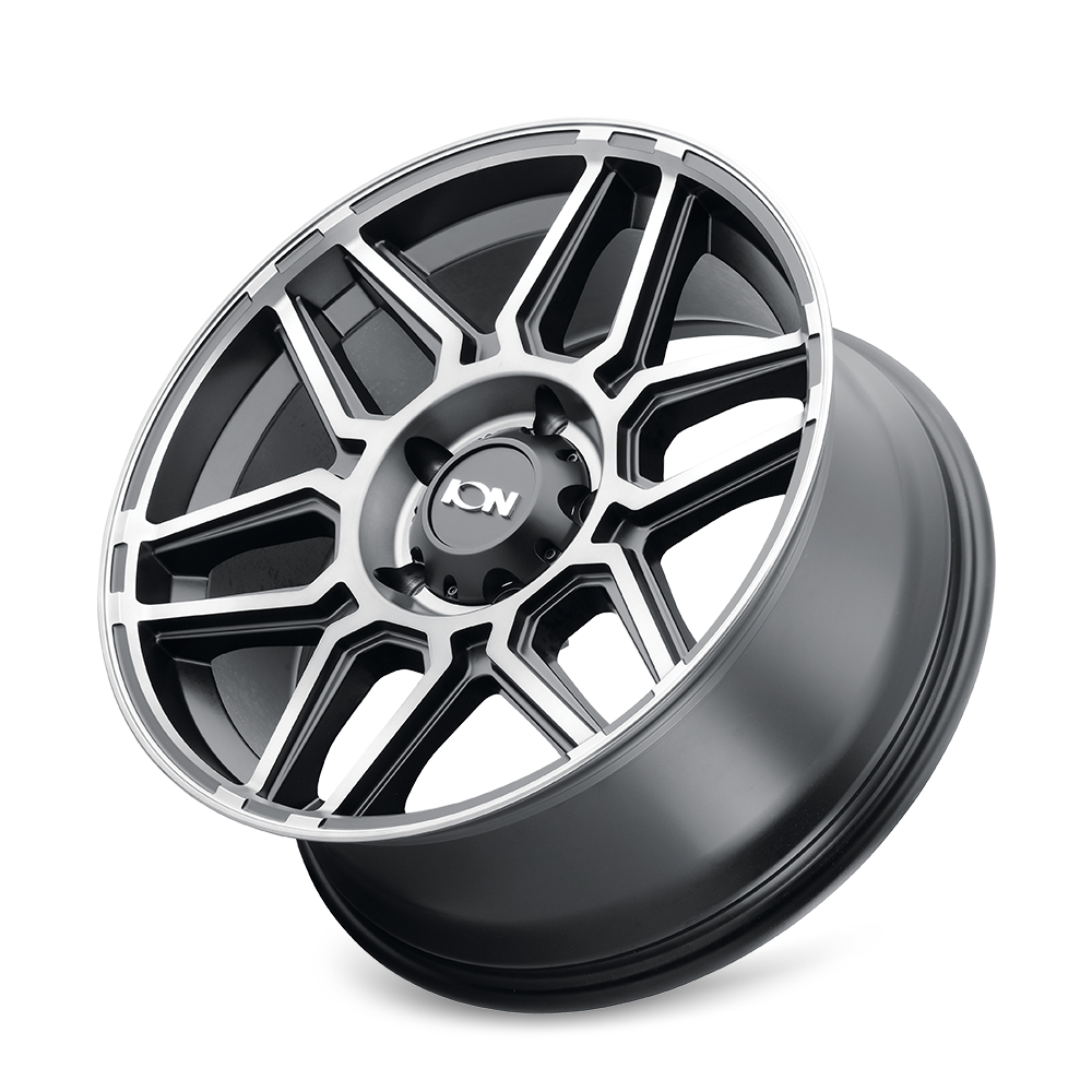 ION 146 MATTE BLACK MACHINED WITH DARK 20X9 6-139.7 0MM 106MM