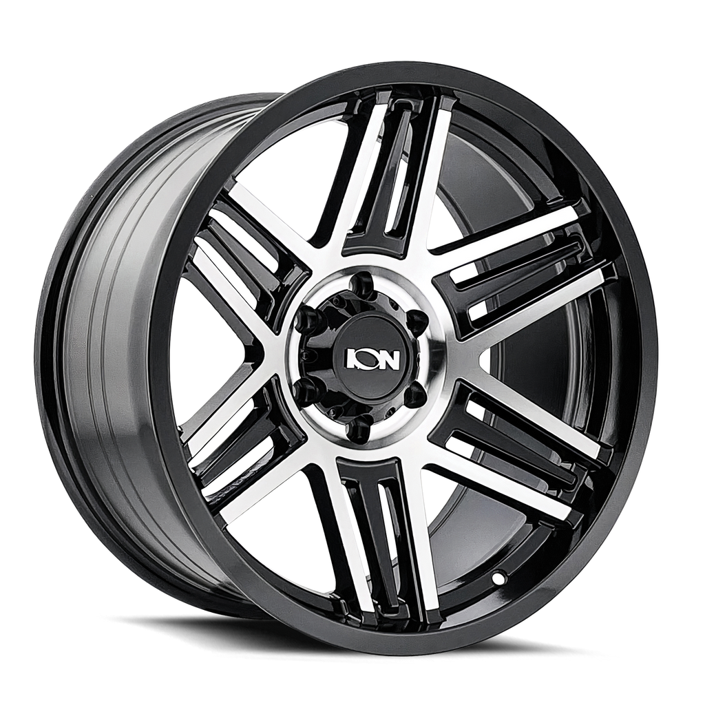 ION 147 GLOSS BLACK MACHINED 20X10 8-170 -19MM 125.2MM
