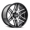 ION 147 GLOSS BLACK MACHINED 20X10 8-170 -19MM 125.2MM