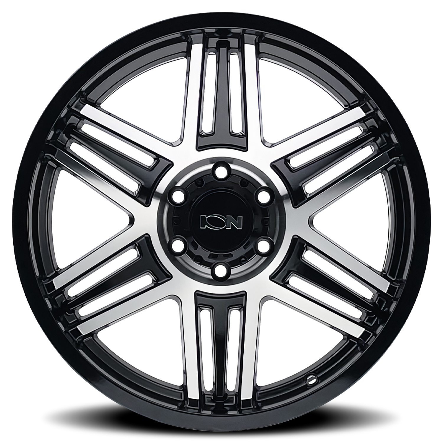 ION 147 GLOSS BLACK MACHINED 20X10 8-170 -19MM 125.2MM