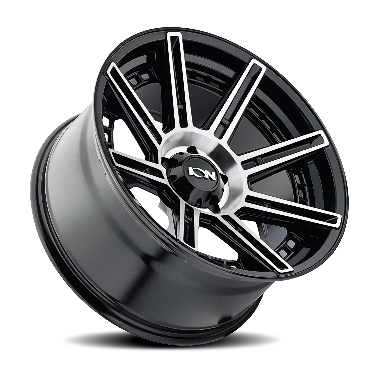 ION 149 GLOSS BLACK MACHINED 20X10 6-139.7 -24MM 106.1MM