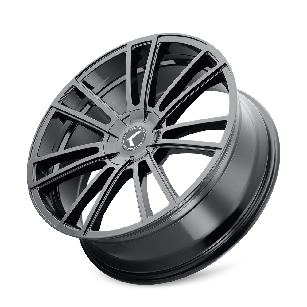 KRAZE SPECTRA 183 GLOSS BLACK 22X8.5 5-110/5-127 38MM 72.62MM