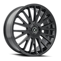 KRAZE DOUBLE DOWN KR185 GLOSS BLACK 20X8.5 5-115/5-120 38MM 74.1MM
