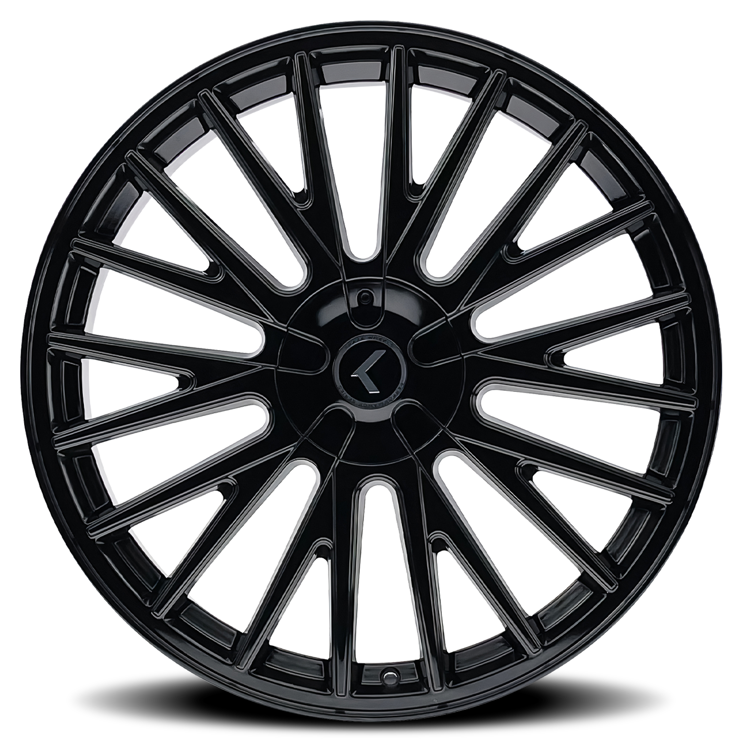 KRAZE DOUBLE DOWN KR185 GLOSS BLACK 22X8.5 5-100/5-114.3 38MM 73MM