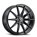KRAZE COSMOS KR194 GLOSS BLACK 17X8 5-114.3 38MM 72.62MM