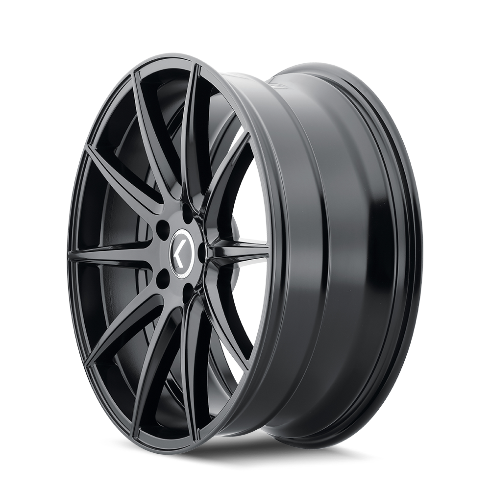 KRAZE COSMOS KR194 GLOSS BLACK 17X8 5-114.3 38MM 72.62MM