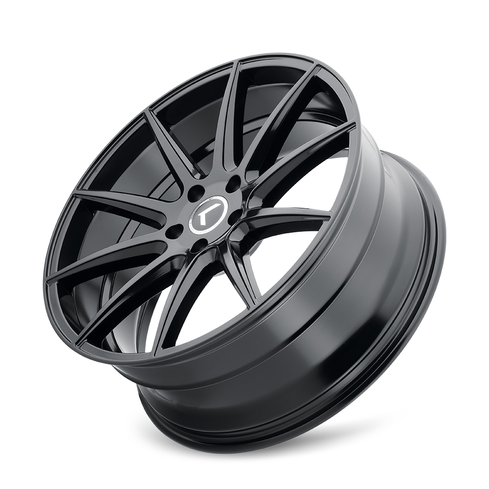 KRAZE COSMOS KR194 GLOSS BLACK 20X8.5 5-114.3 38MM 72.62MM