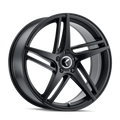 KRAZE MILANO KR195 SATIN BLACK 18X8 5-120 40MM 74.1MM