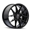 KRAZE EVOLVE KR196 GLOSS BLACK 19X8.5 5-112 40MM 66.56MM WITH BALL SEAT